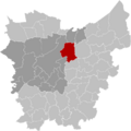 Lochristi East-Flanders Belgium Map