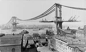 Archivo:Manhattan Bridge Construction 1909