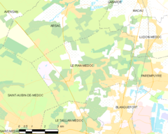 Map commune FR insee code 33322.png