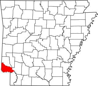 Map of Arkansas highlighting Little River County.svg