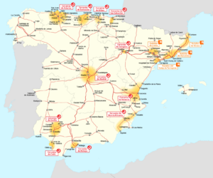 Archivo:Map of Cercania systems in Spain