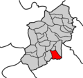 Mapa parroquia de Morcelle