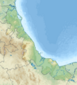 Mexico Veracruz topographic location map