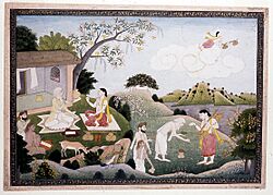 Archivo:Narada visits Valmiki