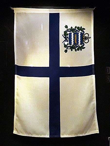 Nylandska Jaktklubben flag 1861