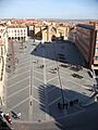 Plaza de Santa Teresa desde la Muralla de Ávila