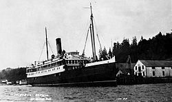 Archivo:Princess Sophia at Alert Bay ca 1912