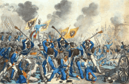 Archivo:Russian attack on Warsaw 1831