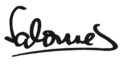 Salomé firma