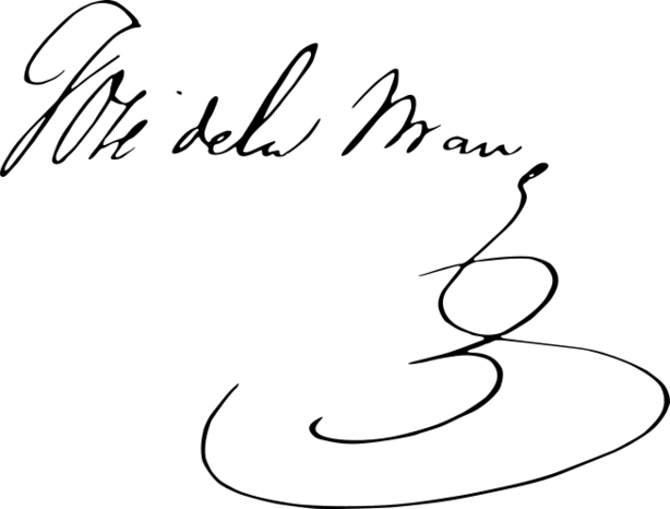 Signature José de La Mar