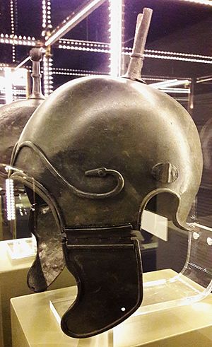 Archivo:Spain Iberian-Celtic helmet of the Chalcidian type 02