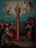 The Apparition of the Virgin of El Pilar to St. James MET DP356943