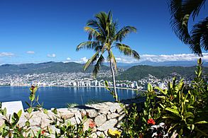 View from Chapel of the Peace, Acapulco