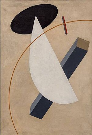 Archivo:'Proun Vrashchenia' by El Lissitzky, ca. 1919