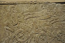 Archivo:Assyrian Reliefs Nimrod North West Palace - River Crossing