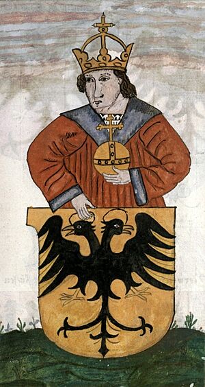 Archivo:Bote Hermann Schichtbuch 1514 Otto IV von Braunschweig (HRR) 2 H III 2 19 (Stadtarchiv Braunschweig)