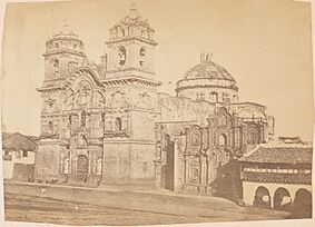 Archivo:Church of la Compañía de Jesús, 1868, Cusco, Peru (cropped)