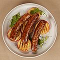 Cultivated sausages, Ivy Farm, 2023