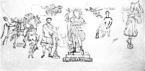 Archivo:Drawing from house of Dura Europus 2