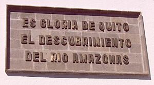 Archivo:Es gloria de Quito el descubrimiento del rio amazonas - panoramio