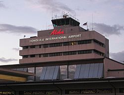 Archivo:HonoluluAirportWelcomeSign