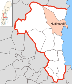 Hudiksvall Municipality in Gävleborg County.png