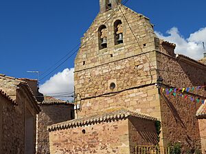 Archivo:Iglesia parroquia de San Andrés Apóstol, Anchuela del Pedregal, Guadalajara