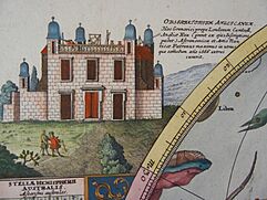 Archivo:Illustration of Greenwich Observatory by Johann Doppelmayr
