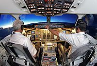 Archivo:Mahan Air Avro RJ100 cockpit