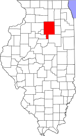 Map of Illinois highlighting LaSalle County.svg