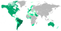 Map of the Lebanese Diaspora in the World svg.