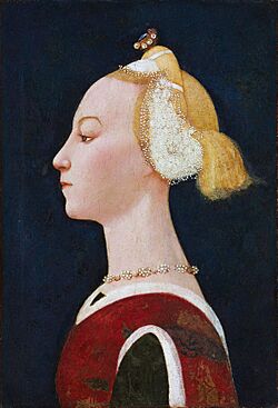 Archivo:Master of the Castello Nativity Portrait of a Lady MET