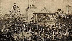Archivo:Meeting de obreros en la Plaza Arturo Prat (1907)