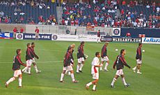 Archivo:Milan players in Chicago 2006