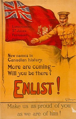 Archivo:New Names Canadian WW1 recruiting poster