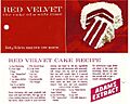 Original Red Velvet Recipe Card
