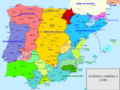 Péninsule ibérique en 1230-es