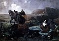 Pappenheim's death, Tilly by moonlight, riding across the battlefield of Lützen, finds the wounded Pappenheim