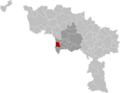 Quiévrain Hainaut Belgium Map