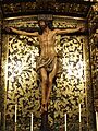 Santo Kristo Hilzorian, Juan de Mesaren Barrokoko maisulana. San Pedro Ariznoa. Bergara