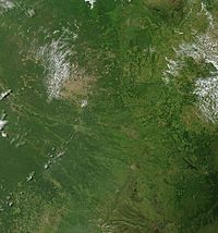 Archivo:Satellite image of Paraguay in January 2003
