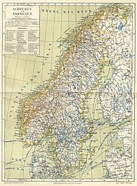 Archivo:Schweden und Norwegen um 1888