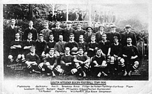 Archivo:Southafrica rugby team 1906