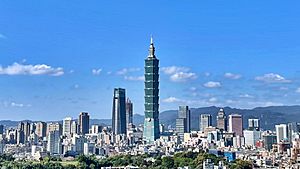 Archivo:Taipei Skyline 2021