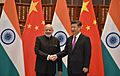 The Prime Minister, Shri Narendra Modi with the President of the People's Republic of China, Mr. Xi Jinping, during G20 Summit 2016, in Hangzhou, China on September 04, 2016 (2)