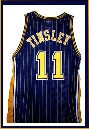 Archivo:Tinsley pacers jersey