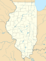 USA Illinois location map