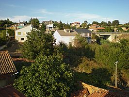 Vista desde el campanario de la iglesia