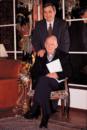 Archivo:Vittorio Messori con René Laurentin