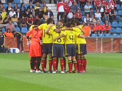 Archivo:Women's world cup 2011 North Korea - Colombia 0-0